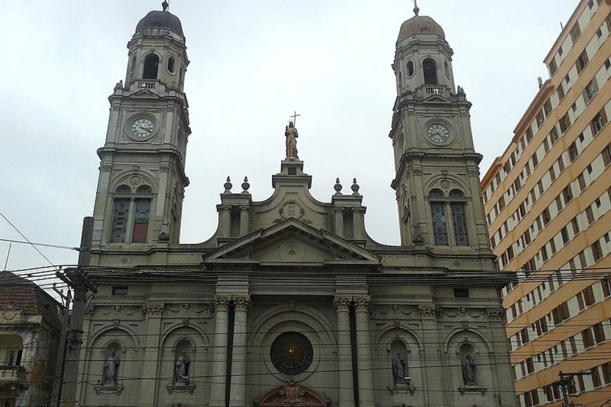 Igreja antiga no Brás.